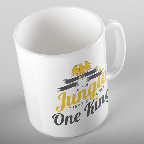 In the Jungle there is only 1 King Mug